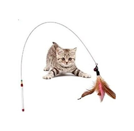 Eft Pet Peluş Demir Kedi Oyun Oltası 90 Cm