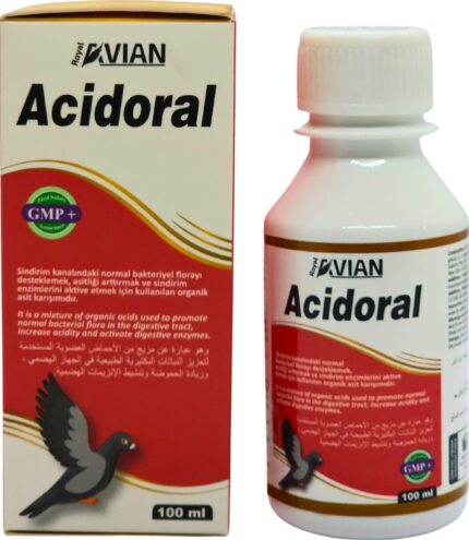 Royal İlaç Acidoral 100 ML Kanatlılarda Ve Kuşlarda Ishal