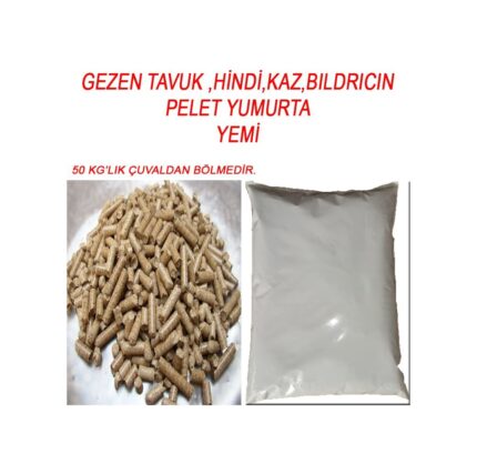 Tavuk.Kaz.Hindi.Bıldırcın Için 5 Kg Yumurta  Yemi